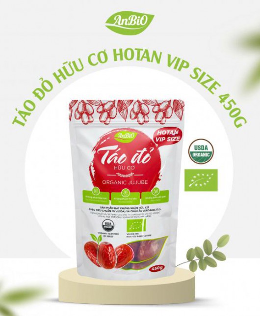 TÁO ĐỎ HOTAN HỮU CƠ VIP SIZE ANBIO 450G
