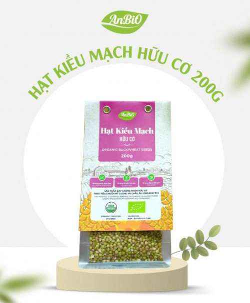 Hạt kiều mạch hữu cơ AnBiO 200g