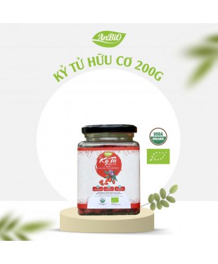 Kỷ tử hữu cơ 200g (Lọ thủy tinh)