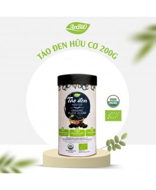 Táo đen hữu cơ Anbio 200g