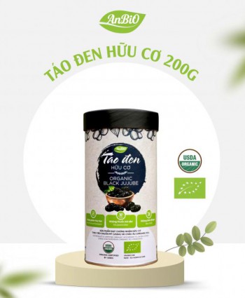 Táo đen hữu cơ Anbio 200g