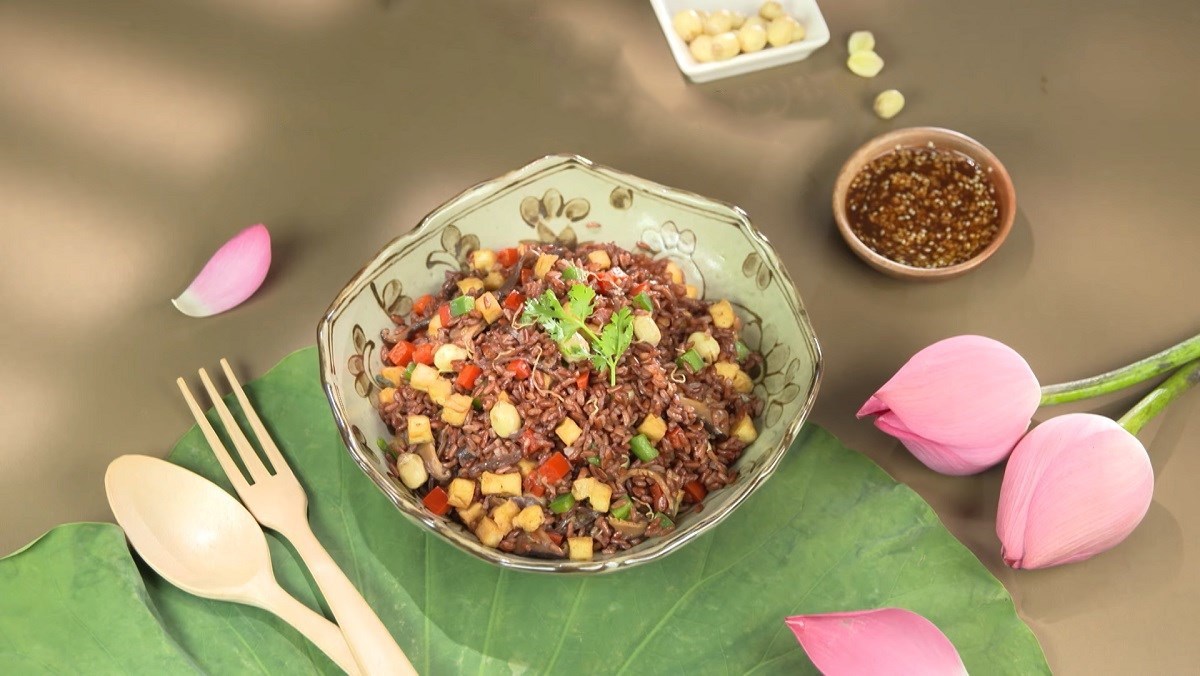 Cơm nấu từ các loại đậu 